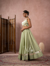 Beige Chaniya Choli